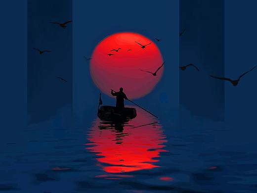 印象插画-鸿