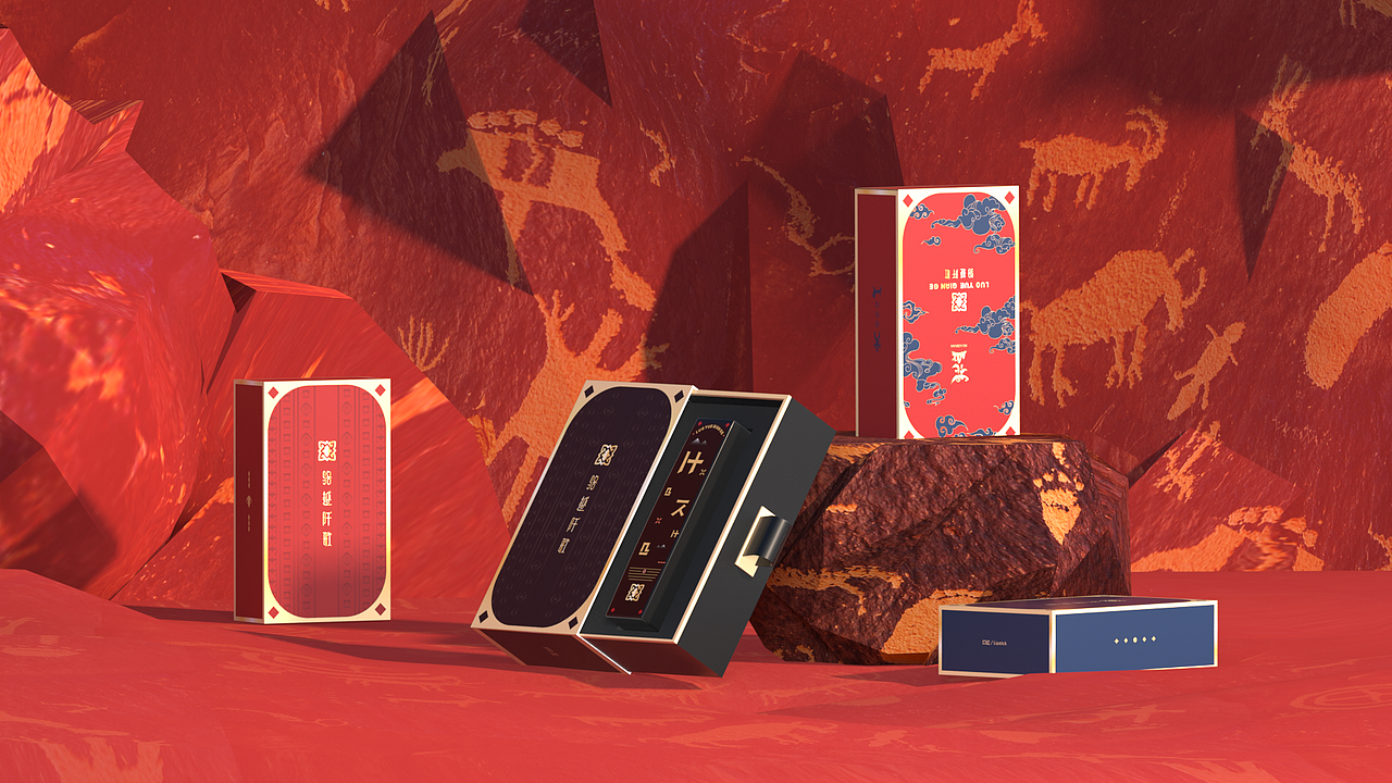 少数民族文创壮族非遗文化骆越阡歌