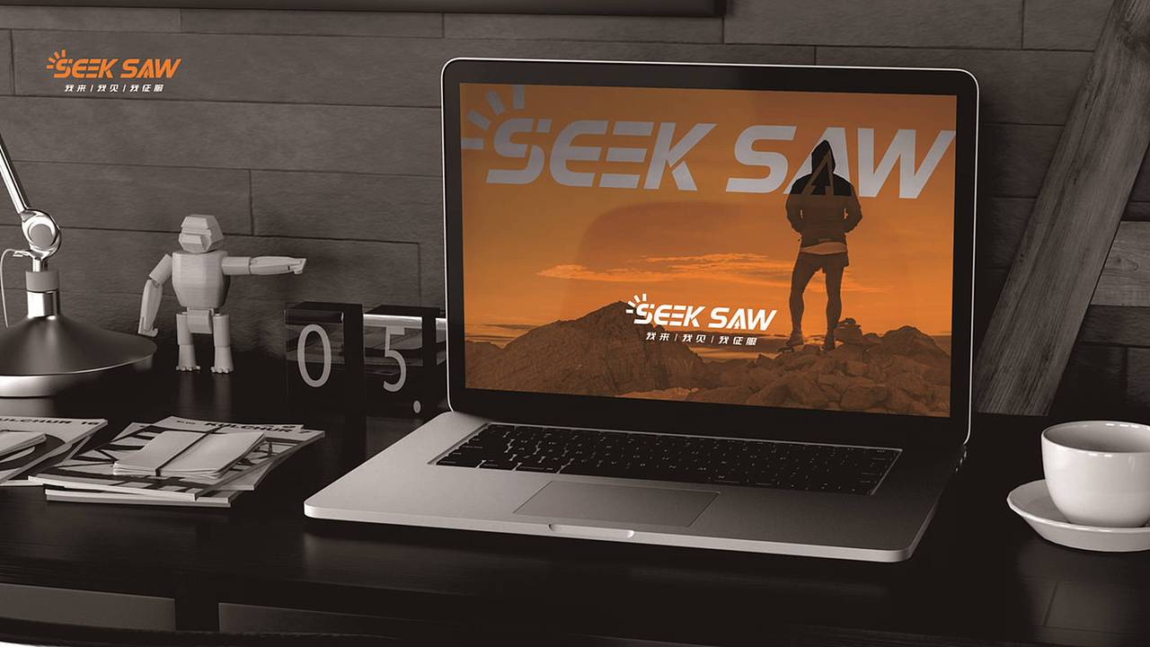 SEEK SAW运动品牌LOGO设计