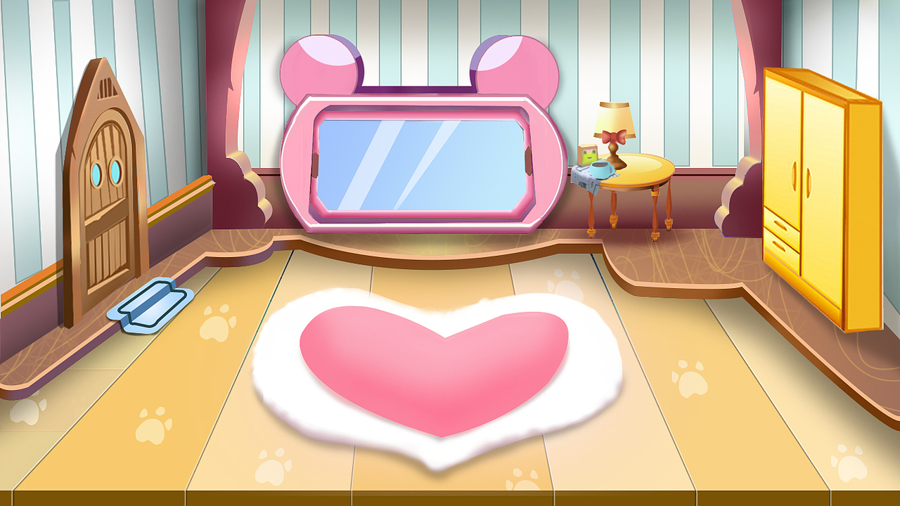 布置房间小游戏界面ui