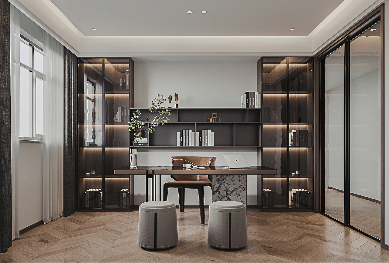 观庭金色世家住宅-当代精致住宅，繁市里的宜居港湾（图ZMjI0MjIxNDc2） - 家装设计 - 站酷设计师设计师在流浪原创素材 - 站酷ZCOOL
