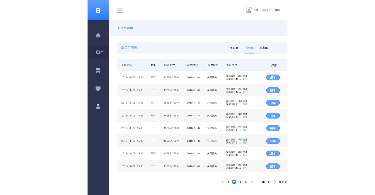 医院管理后台（图ZMTM5NjUwMDU2） - 其他网页 - 站酷设计师热爱漫无边际原创素材 - 站酷ZCOOL