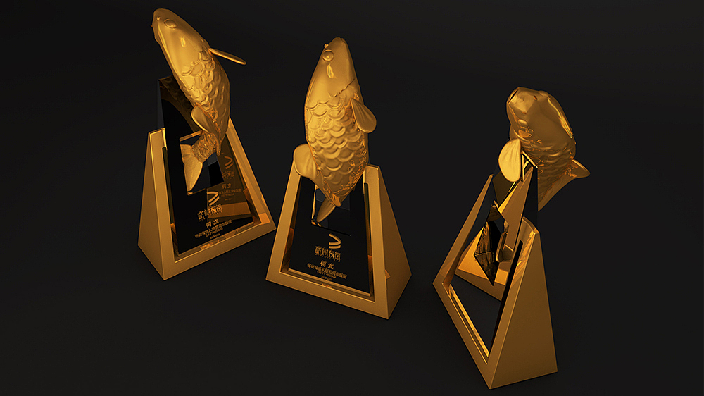 奇树有鱼_大>于>你>的>想>象_奖杯设计