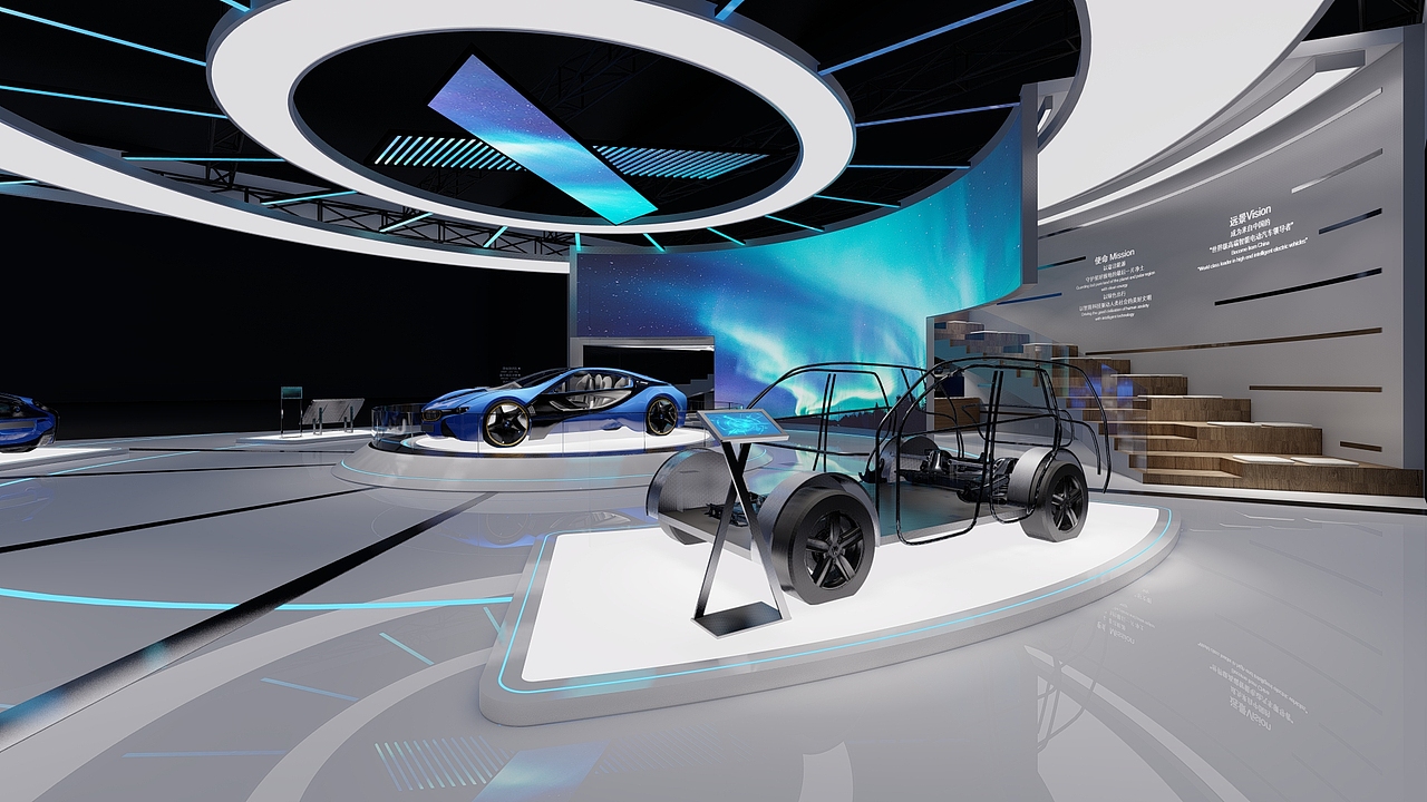 2020 ARCFOX 北京车展（图ZMjM2NzY3MTM2） - 展陈设计 - 站酷设计师圣德创意原创素材 - 站酷ZCOOL