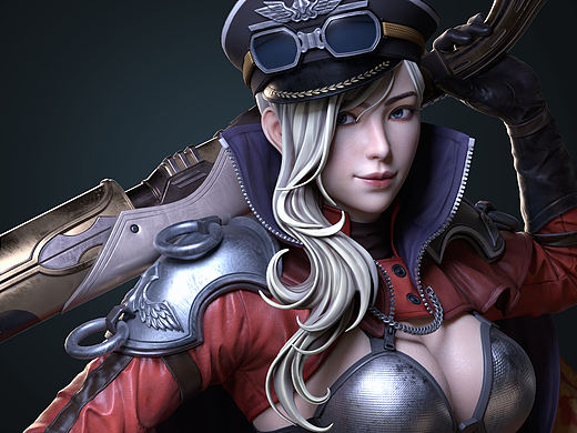 女战士