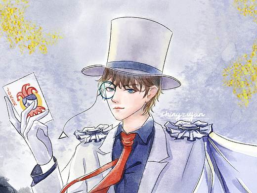 黑羽快斗（个人主页-ZNDM5NzI2Mjg=） - 创作习作 - 站酷设计师此糸c原创素材 - 站酷ZCOOL