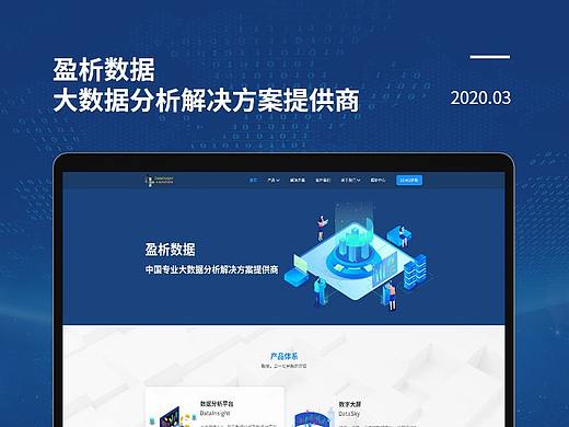 盈析数据·企业官网设计