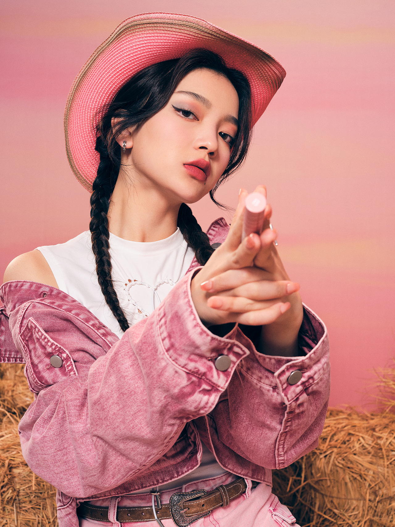 PINK BEAR 彩妆（图ZMjgyNjk2NzI0） - 修图/后期 - 站酷设计师邝也可以原创素材 - 站酷ZCOOL