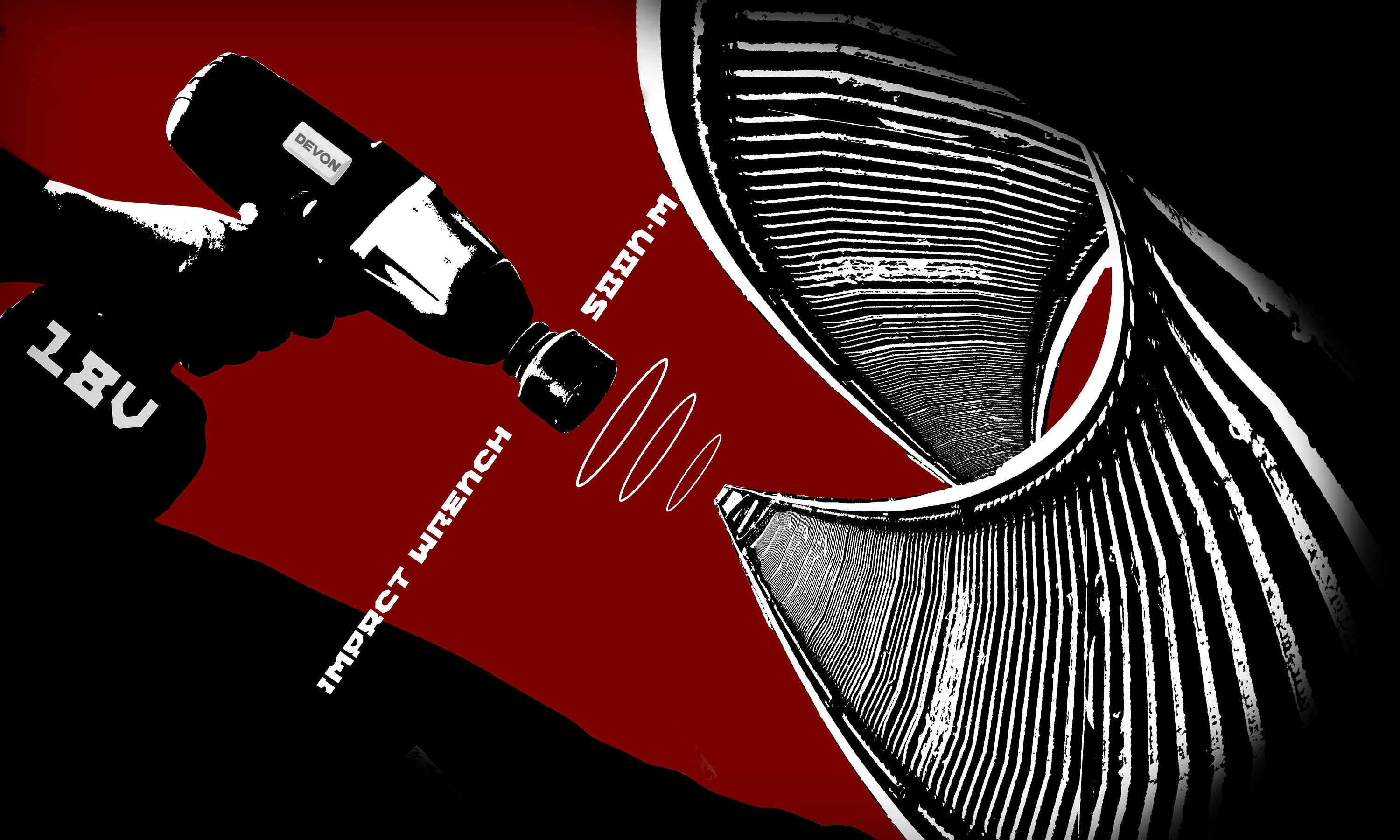 电动工具 概念广告