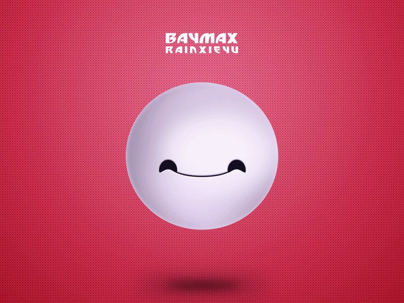 Baymax From Big Hero 6（图ZMjU3MTg5NjQ=） - 闪屏/壁纸 - 站酷设计师謝謝同學原创素材 - 站酷ZCOOL