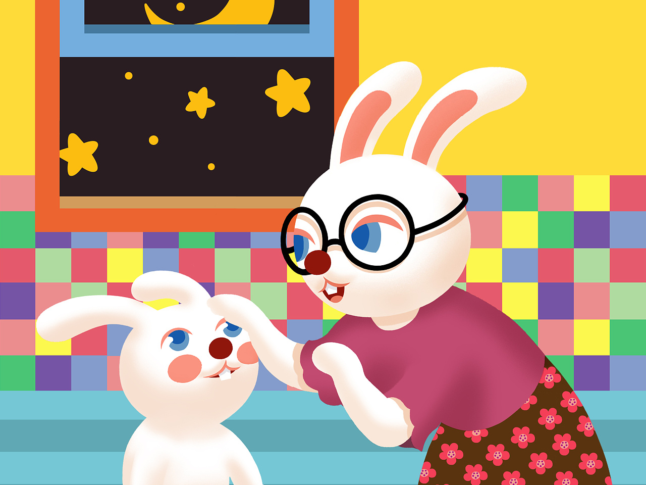 小兔子小动物动漫卡通动物图片素材免费下载 - 觅知网