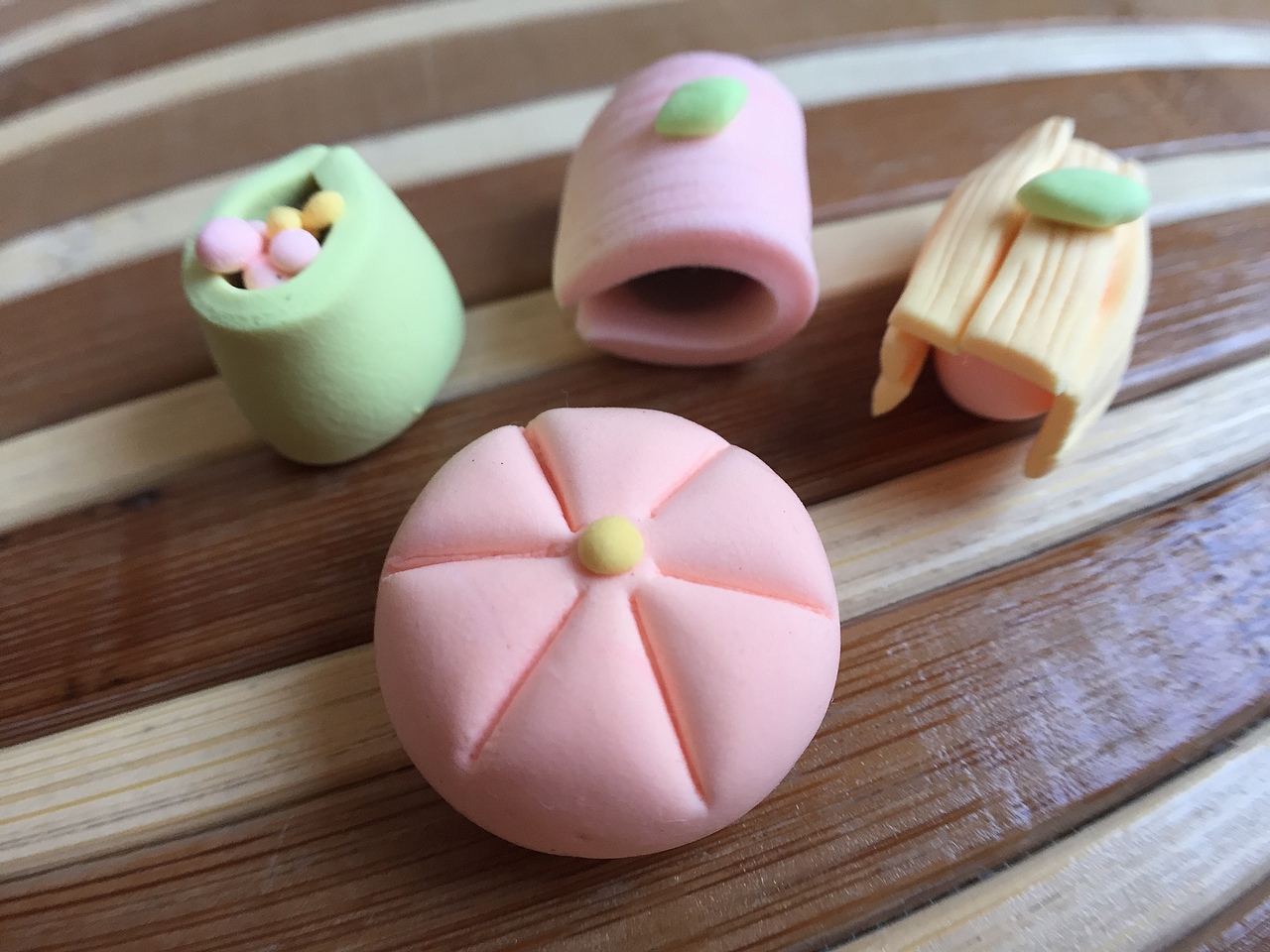 迷你日本粘土食物