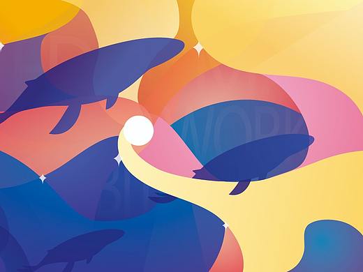 展览海报和作品名片