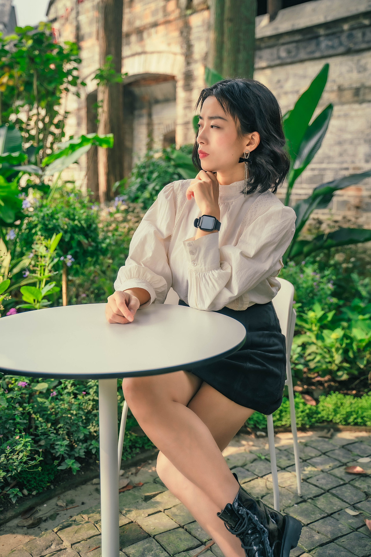 记安仁古镇阳光明媚的一天