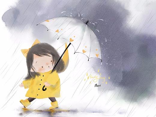 下雨天