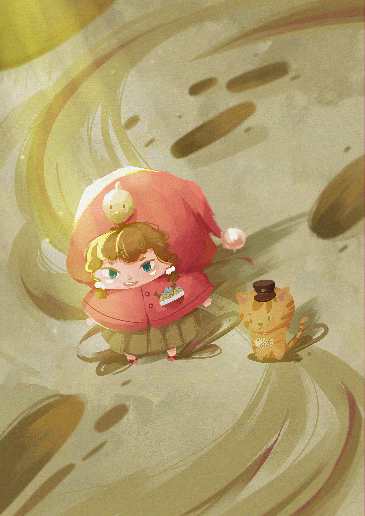 插画练习（图ZMjYxNjMzNTky） - 绘本 - 站酷设计师愿蓝桉原创素材 - 站酷ZCOOL
