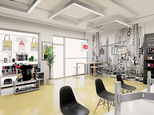 小店面 图文店设计