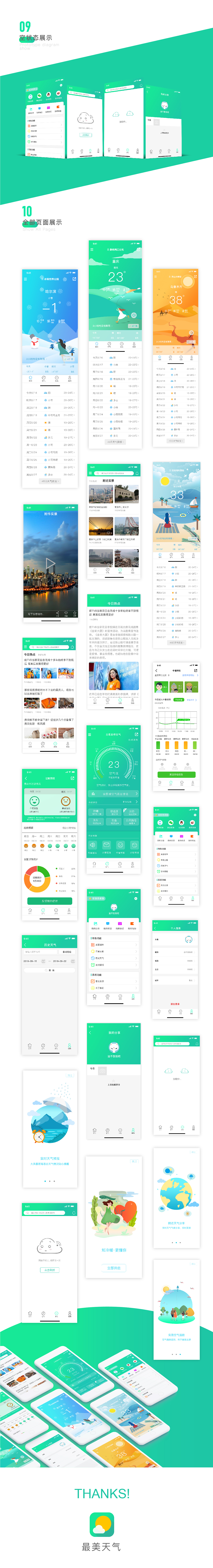 天气App（图ZMTgxMDcxMjky） - APP界面 - 站酷设计师凌薇雪子原创素材 - 站酷ZCOOL