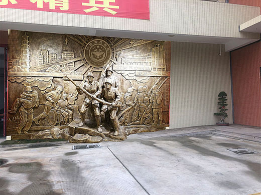 消防救援浮雕设计公司