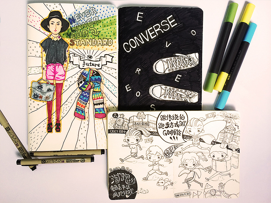 手绘本整理-01（图ZMzA2ODA2OTY=） - 创作习作 - 站酷设计师蛙蛙芝原创素材 - 站酷ZCOOL