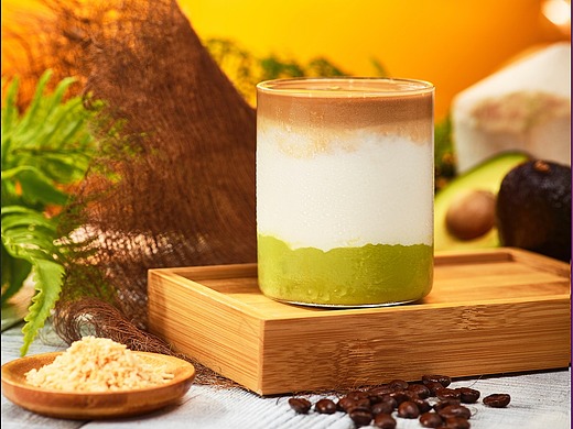 牛油果椰子咖啡【woodkai.liu studio】