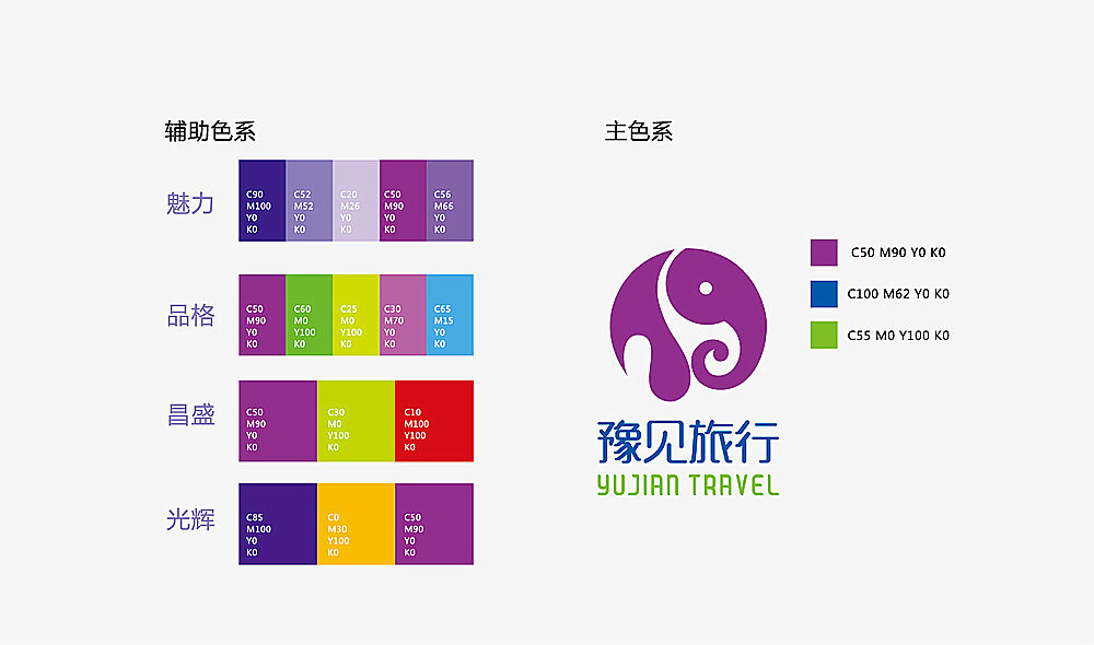 豫见旅行--旅游品牌LOGO设计