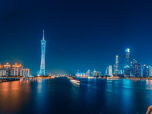 广州珠江新城夜景
