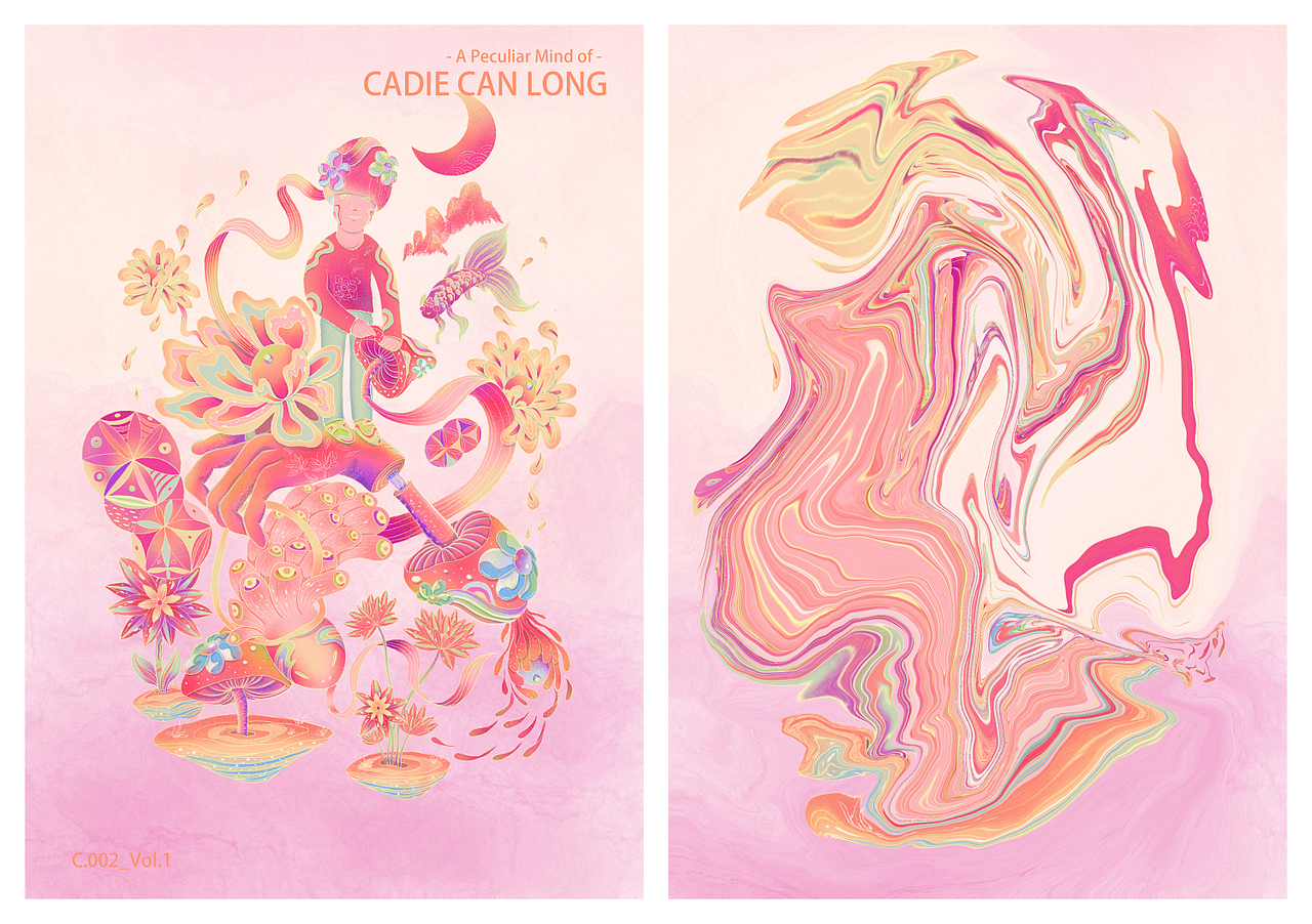 A Peculiar Mind of CADIE CAN LONG Vol.1（图ZMTU0NDkxNTAw） - 艺术插画 - 站酷设计师cadielong原创素材 - 站酷ZCOOL