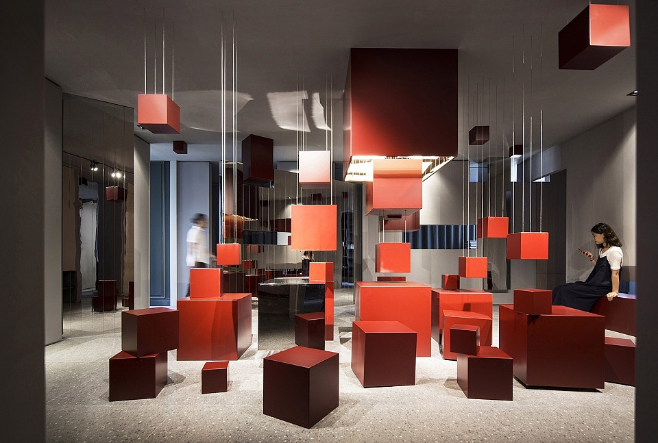 郑州专业展厅装修公司——积木美学展厅装修案例