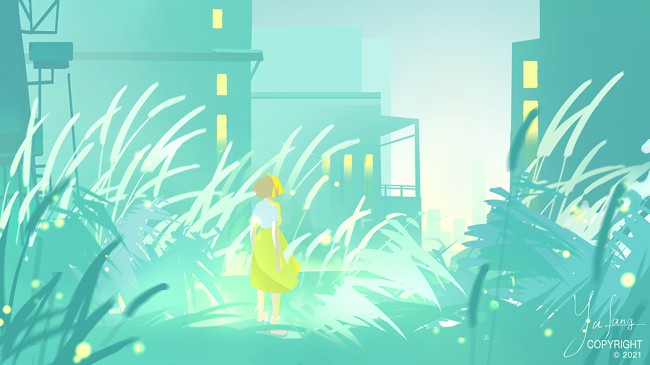 2021年6月色彩練習(xí)（圖ZMjYwMzY4Njky） - 創(chuàng)作習(xí)作 - 站酷設(shè)計(jì)師魚放原創(chuàng)素材 - 站酷ZCOOL