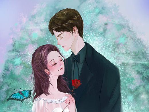 愛(ài)情的樣子（個(gè)人主頁(yè)-ZMzMyMTczNTI=） - 商業(yè)插畫(huà) - 站酷設(shè)計(jì)師帥氣霸道大褲衩原創(chuàng)素材 - 站酷ZCOOL