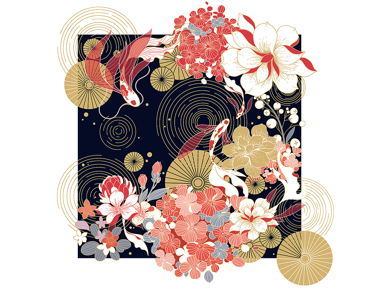 稻香村2019年中秋月饼包装设计（西南地区）（图ZMTY0Njk4NzM2） - 商业插画 - 站酷设计师芋头栗子原创素材 - 站酷ZCOOL