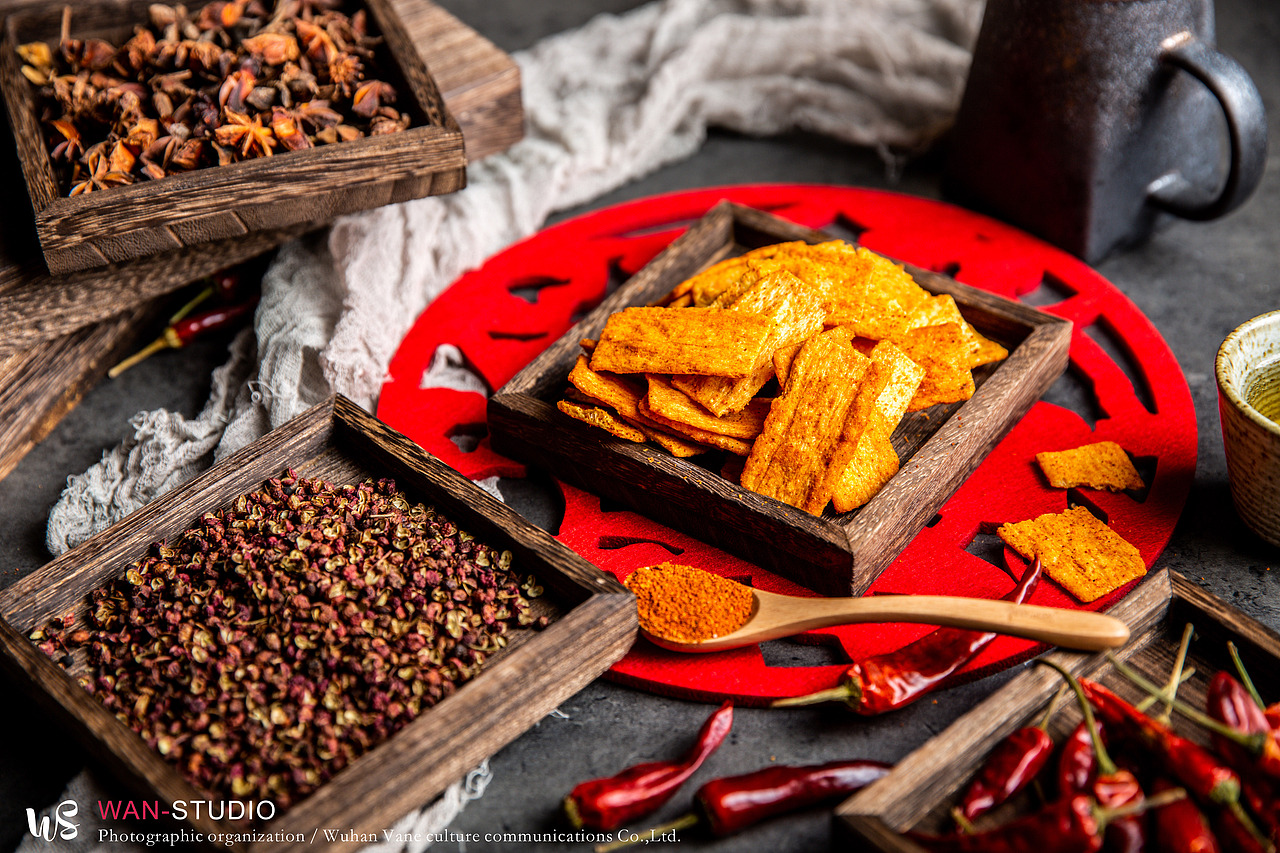 荞麦酥--轻脂小食品产品拍摄