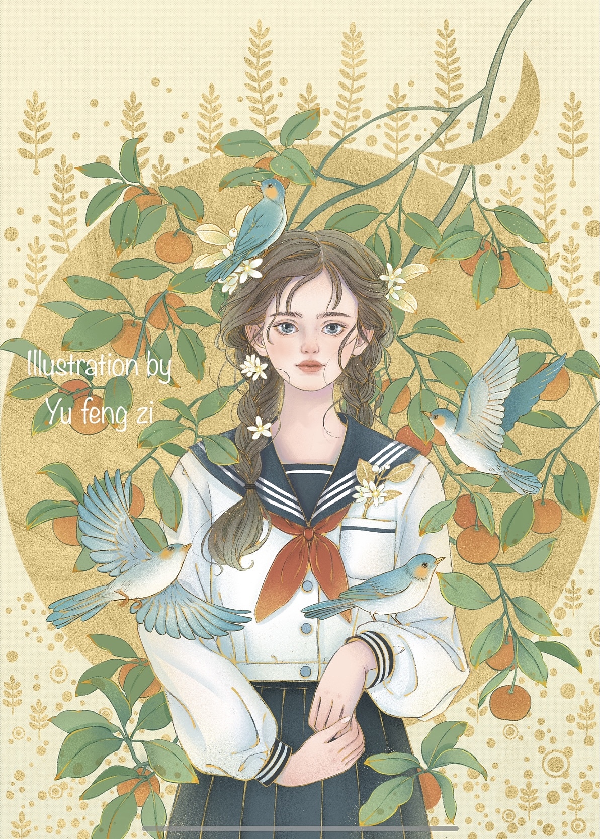 意象（图ZMjU3MjI5NzI4） - 商业插画 - 站酷设计师鱼风子原创素材 - 站酷ZCOOL