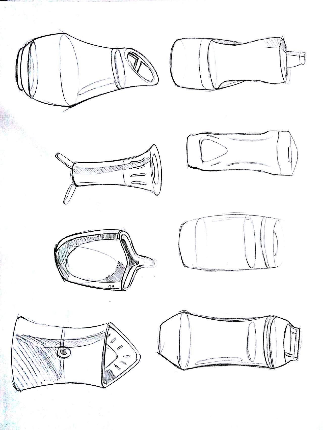 手绘集训-水瓶临摹写生 17.