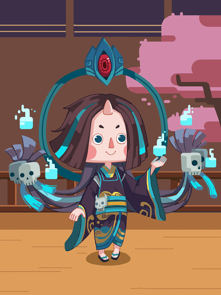 式神小人儿（图ZMjE3NDE1MjY4） - 创作习作 - 站酷设计师俊哥的图原创素材 - 站酷ZCOOL