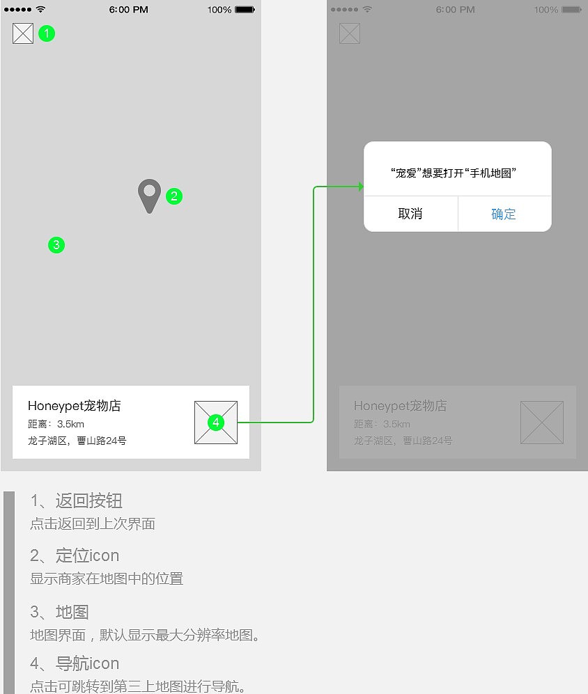 《宠爱》APP交互原型图