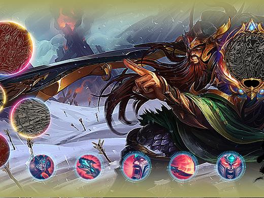 【英雄联盟剪纸】三国系列 关羽 云长（个人主页-ZNTY2MzE4ODQ=） - 其他手工艺 - 站酷设计师易影轩原创素材 - 站酷ZCOOL