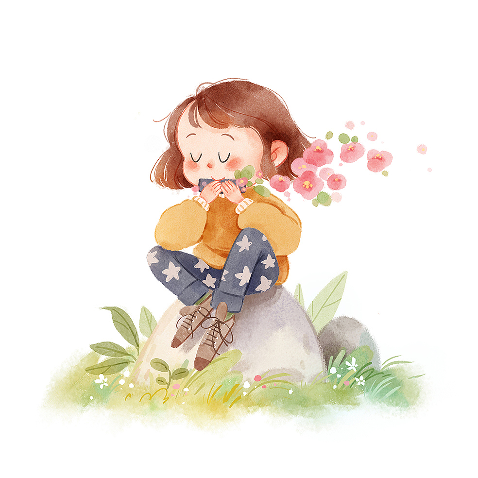 插画合集（图ZMjg4NjUzMTUy） - 儿童插画 - 站酷设计师北山麻雀原创素材 - 站酷ZCOOL