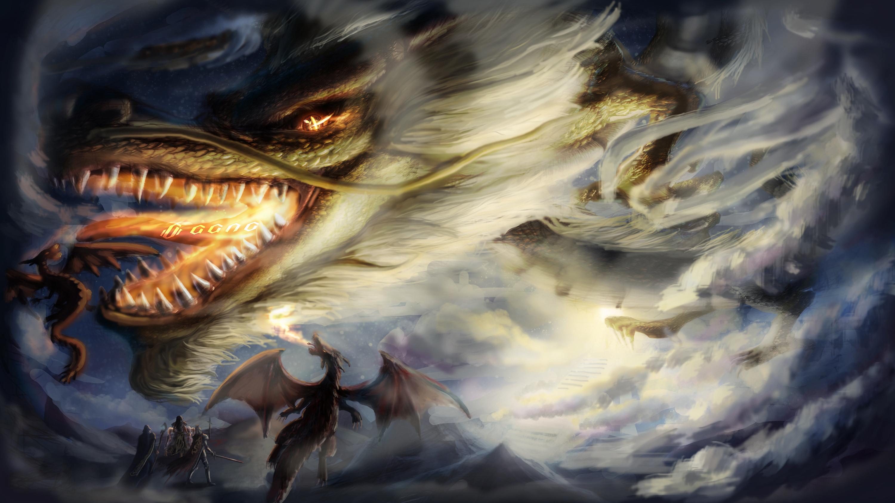 鼠绘:ggac参赛作品《神之怒》