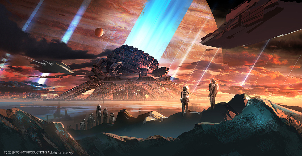 流浪地球同人海报梦