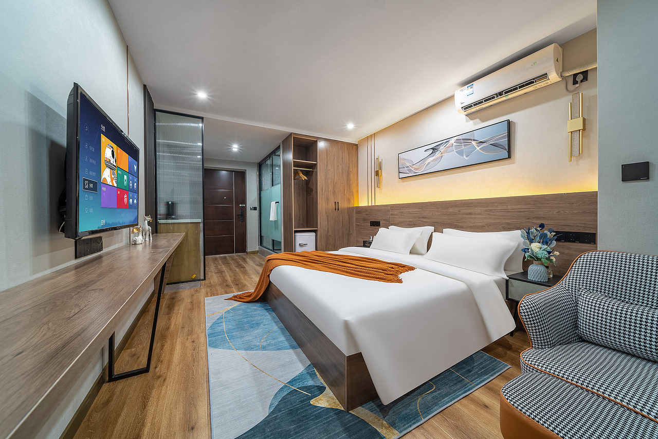 重庆渝北区金科美寓酒店拍摄|御亚光年酒店|酒店摄影