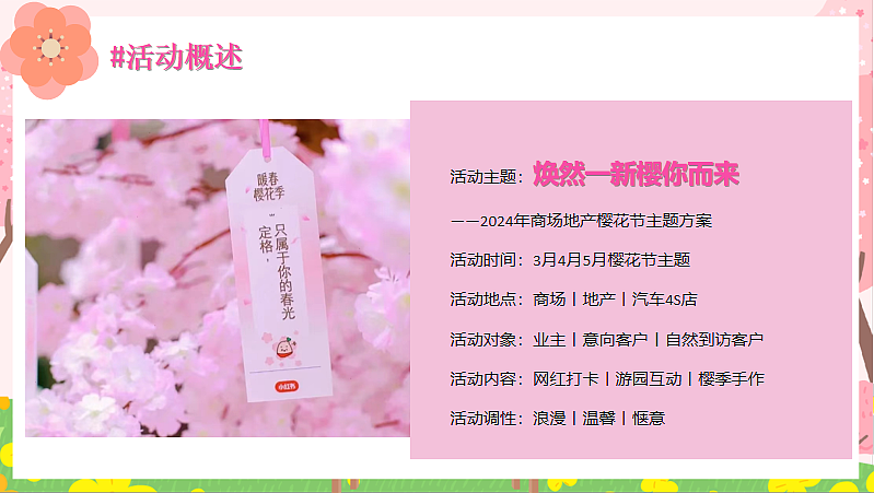 2024春季樱花节国风游园会活动策划方案-62P