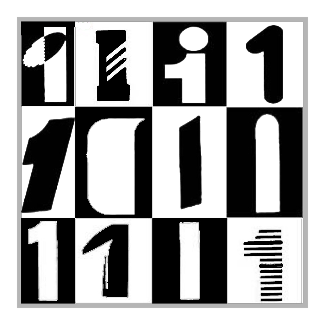 平面构成—近似构成