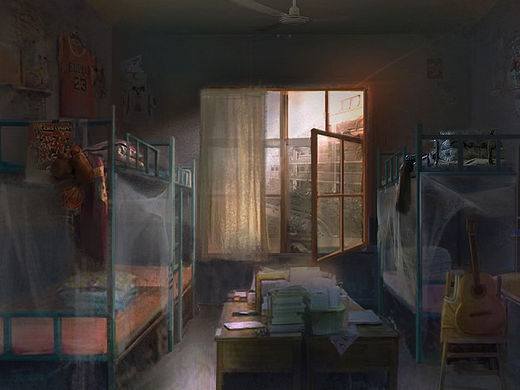 80年代宿舍概念设计图