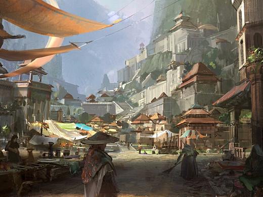 西游记之三打白骨精——西国街道