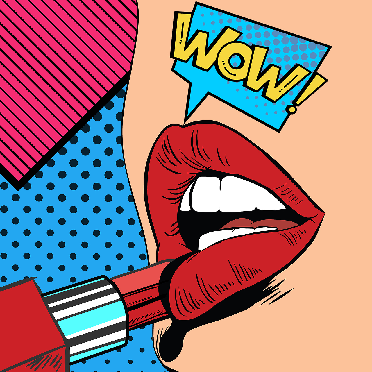 波普风插画来一波