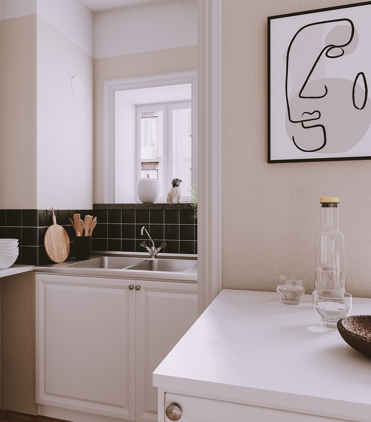 瑞典25平公寓,使用软件VRAY5