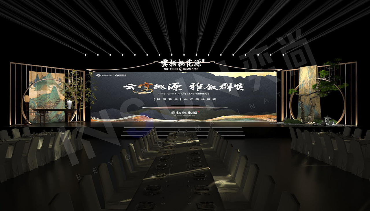 一些中式的舞美及造景集合（图ZMjc4MzIxMTA4） - 舞台美术 - 站酷设计师NIKO鸭原创素材 - 站酷ZCOOL