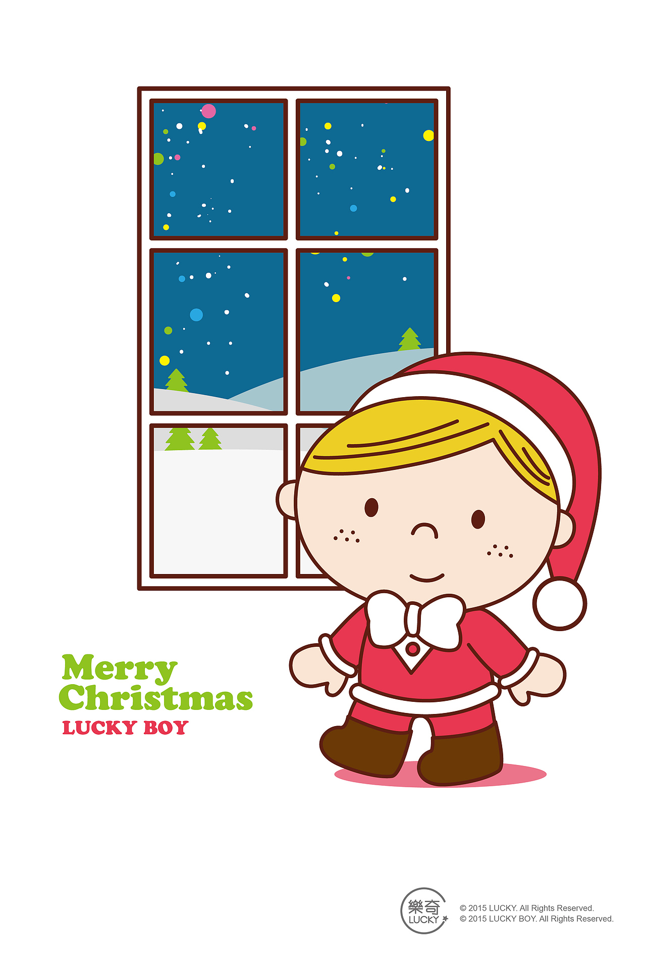 圣诞节快乐（图ZMzkzODU2OTY=） - 单幅漫画 - 站酷设计师lovelucky原创素材 - 站酷ZCOOL